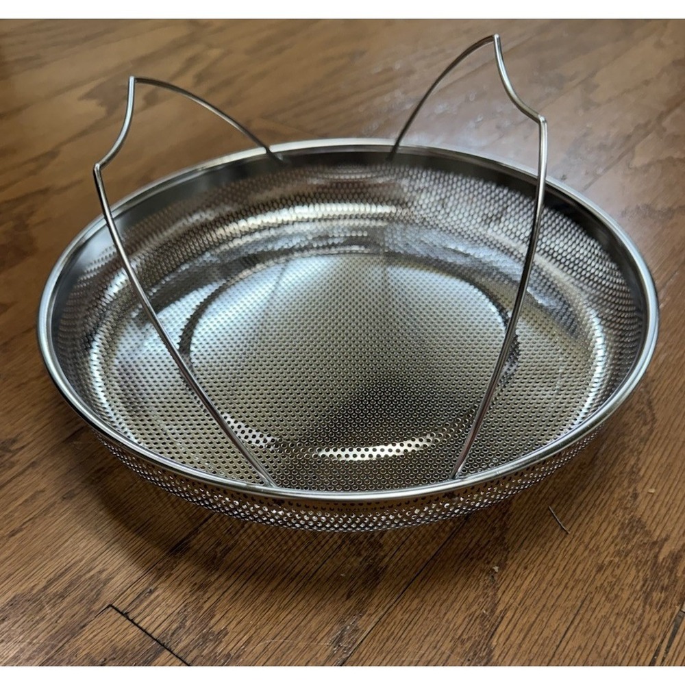 Our Place Stainless Steel Steamer Basket Strainer Collander Replacement 10" NEW!